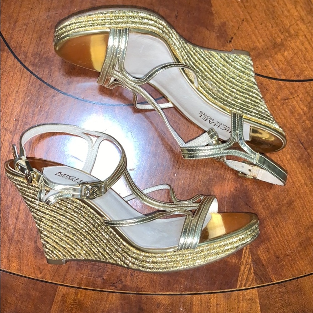 BRAND NEW Michael kors wedges